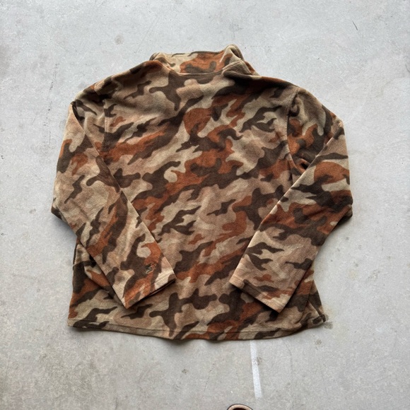 Vintage Starter Camouflage Zip Up Sweater - Picture 4 of 4